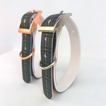 Cornish Hunting Tartan Handmade Dog Collar