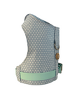 Handmade Vest Dog Harness - Baby Blue Stars