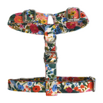Handmade H Dog Harness - Garden Party