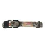 Collar - Bee Happy Dachshunds Beige