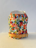 Handmade Vest Dog Harness - Garden Party