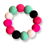 Pom Pom Bracelet - Watermelon - Big Balls