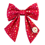 Christmas Stars Sailer Bow