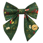 Christmas Baubles & Berries Sailer Bow