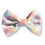 Dog Bow Tie - Pastel Vichy