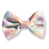Dog Bow Tie - Pastel Vichy