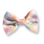 Dog Bow Tie - Pastel Vichy