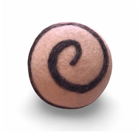 Felt Dog Ball Toy - 8cm