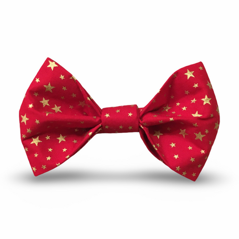 Christmas Stars Bow