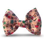 Dog Bow Tie - Christmas Dachshunds