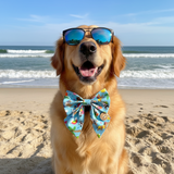 “Beach Dogs” Handmade Sailer Bow