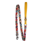 Handmade “Garden Party” Dog Leash - Sunshine Yellow