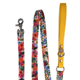 Handmade “Garden Party” Dog Leash - Sunshine Yellow
