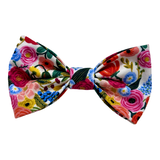 Handmade Dog Bow Tie - Garden Party