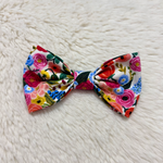 Handmade Dog Bow Tie - Garden Party