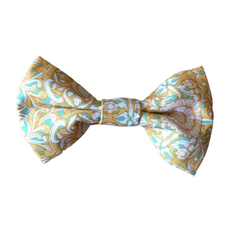 Cute Dog Bow Yellow