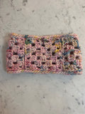Handmade Crochet Dog Snood - Yarnicorn Granny Squares