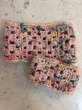 Handmade Crochet Dog Snood - Yarnicorn Granny Squares
