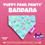 Summer Pool Party Watermelon Bandana