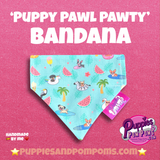 Summer Pool Party Watermelon Bandana