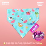 Summer Pool Party Watermelon Bandana