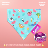 Puppy Pawl Pawty Watermelon Bandana