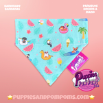 Puppy Pawl Pawty Watermelon Bandana