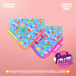 Handmade Beach Dogs Polka Dot Dog Bandana - Slide On