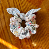 Spring Dogs - Scrunchie with bow
