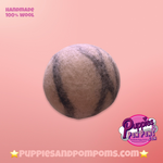 Felt Dog Ball Toy - 7cm
