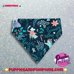 Christmas Dog Bandana - Sugar Plum Fairy
