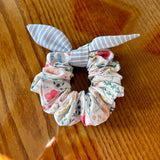 Spring Dogs - Scrunchie with bow
