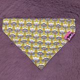 Paws to Smell the Flowers Dog Bandana - Slim Opening
