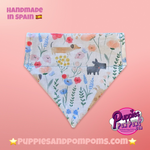 Spring Dogs Floral Bandana