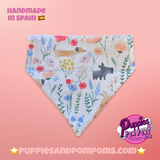Spring Dogs Floral Bandana
