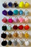 Mini PomPom Keyring