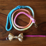 Cute Dog Bow Yellow
