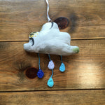 Handmade Floral Raincloud Decorations