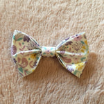 Dog Bow Tie Sweet Spring White