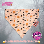 Boo! Halloween Pumpkin & Creepy Critters Dog Bandana
