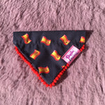 España Lovers Pompoms Dog Bandana - Slim Opening
