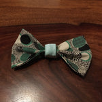 Green Geo Bow Tie