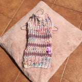Handmade Yarnicorn & Lilac Striped Jumper