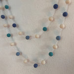 Pom Pom Garland - Baby Blues / Cornish Blues