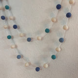 Pom Pom Garland - Baby Blues / Cornish Blues