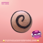 Felt Dog Ball Toy - 8cm