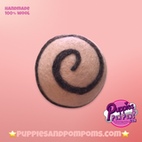 Felt Dog Ball Toy - 8cm