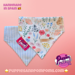 Spring Dogs Floral Bandana
