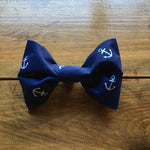 Little Anchors Navy Bow Tie
