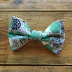 Green Geo Bow Tie